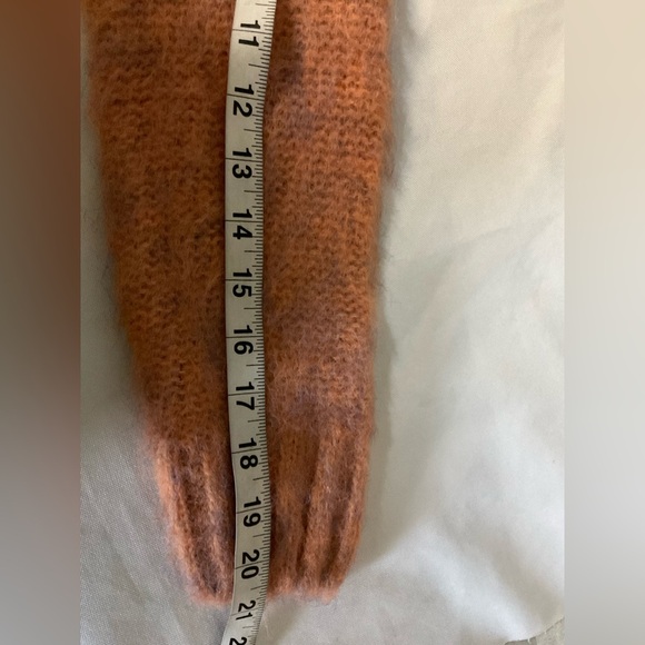 Molly Bracken Vibrant Orange Cowl Neck Sweater - Picture 7 of 11